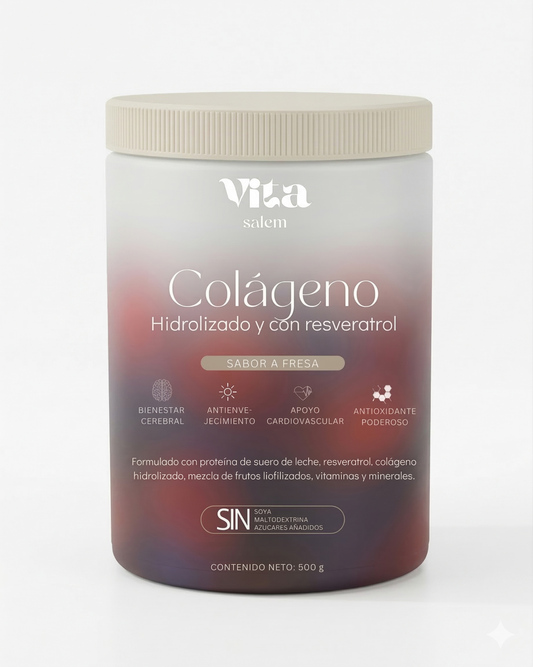 Colágeno con resveratrol