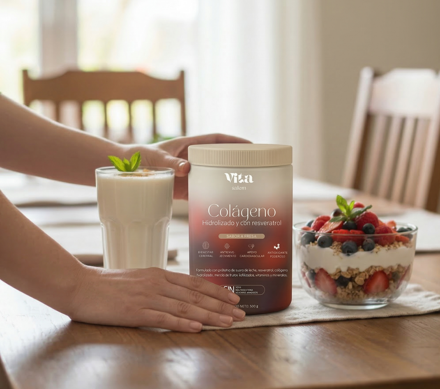 Colágeno con resveratrol combo x 2