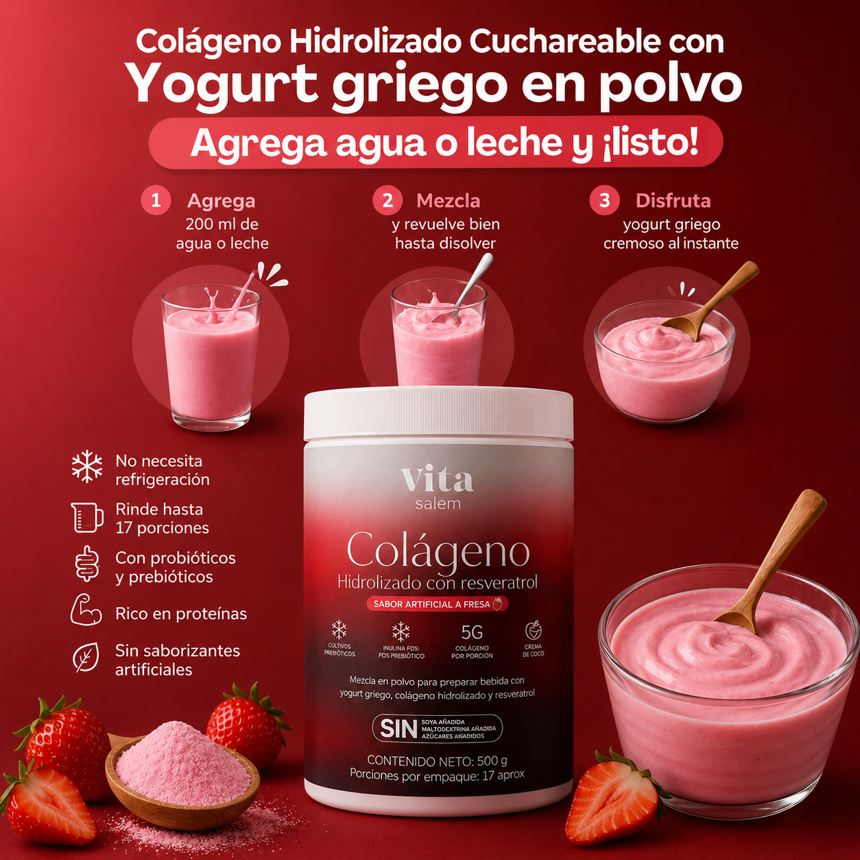 Colágeno con resveratrol combo x 2