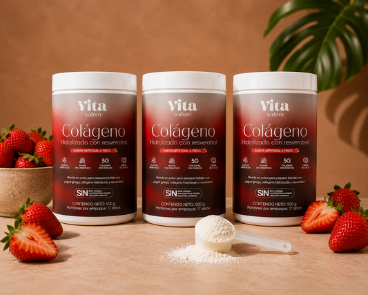 Colágeno con resveratrol combo x 3